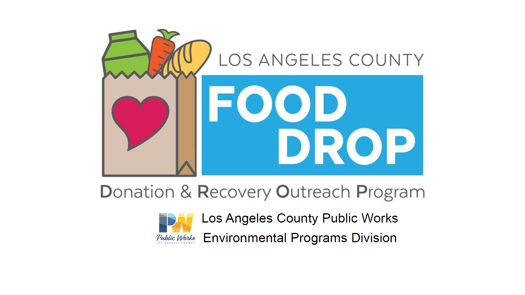 Public Works Food DROP Presentation